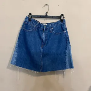 Madewell Rigid Denim A-Line Mini Skirt
