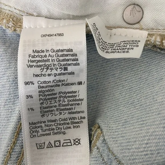 Madewell The Momjean in Harman Wash: Raw-Hem Edition
