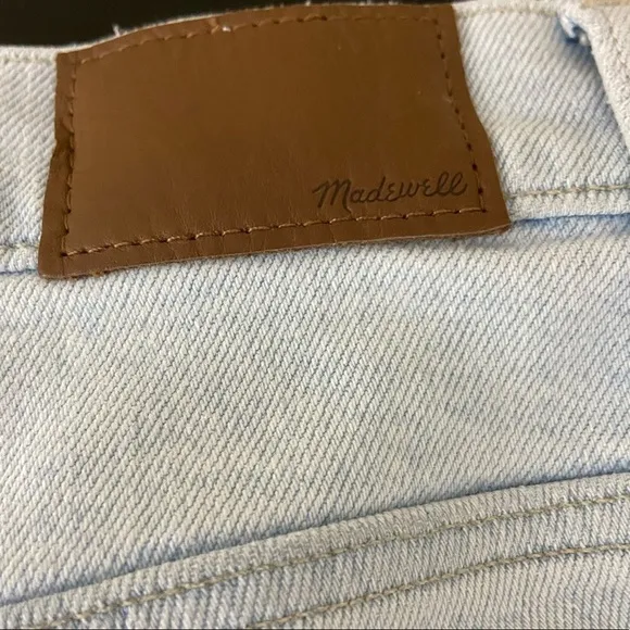 Madewell The Momjean in Harman Wash: Raw-Hem Edition