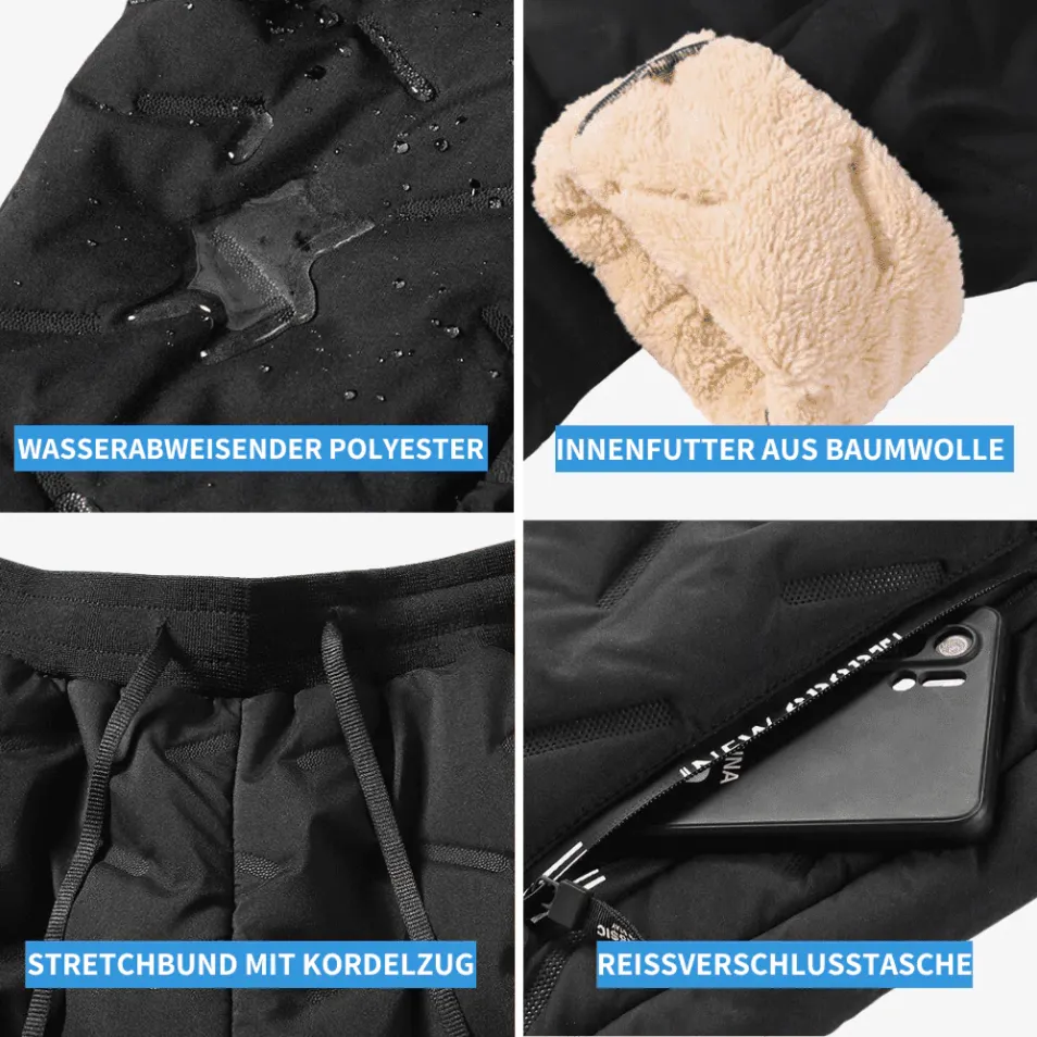 Malina | wind and rain protection unisex thermal trousers