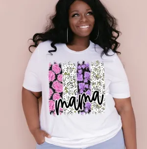 Mama Birth Flower Tee