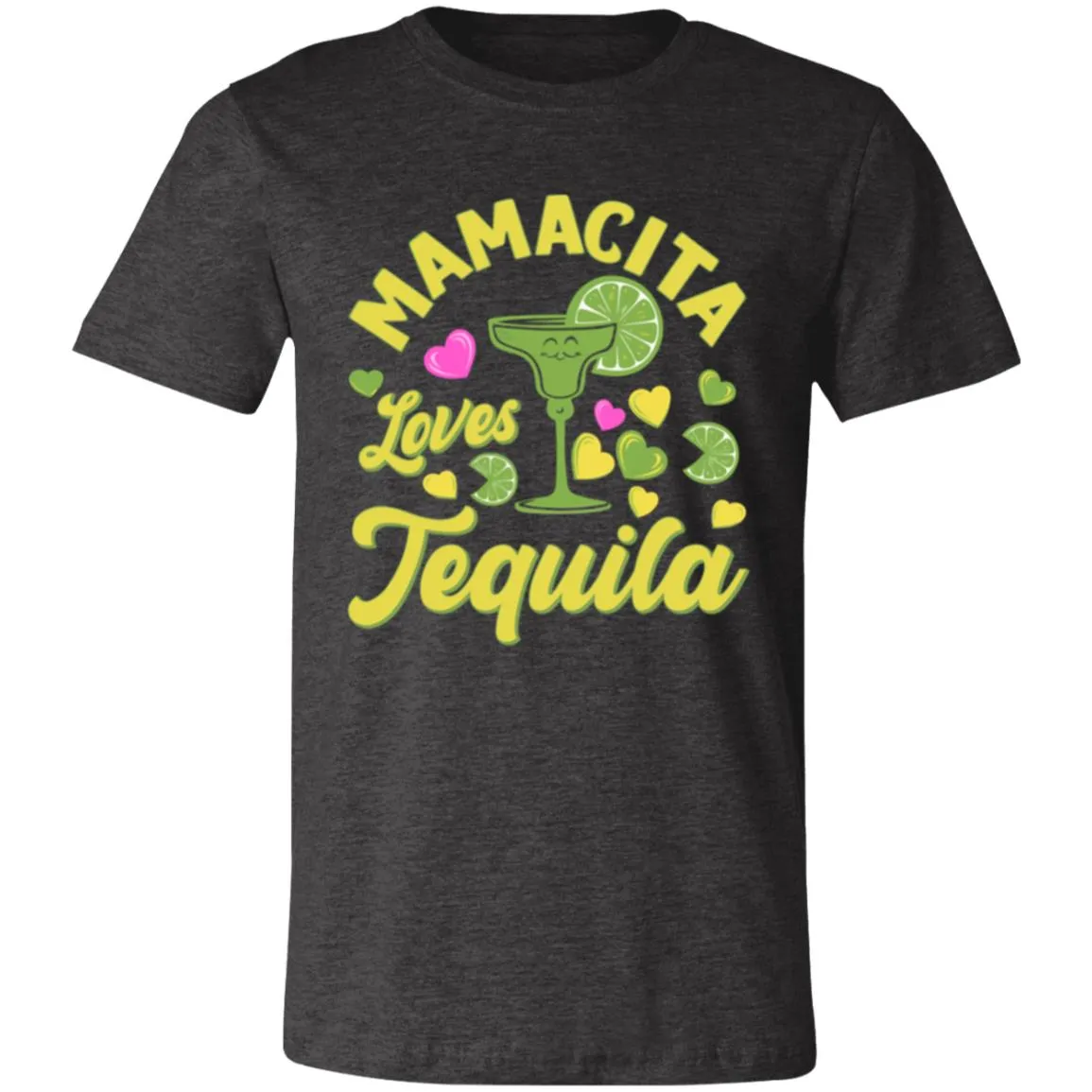 Mamacita Loves Tequila Unisex Party Drinking Tee