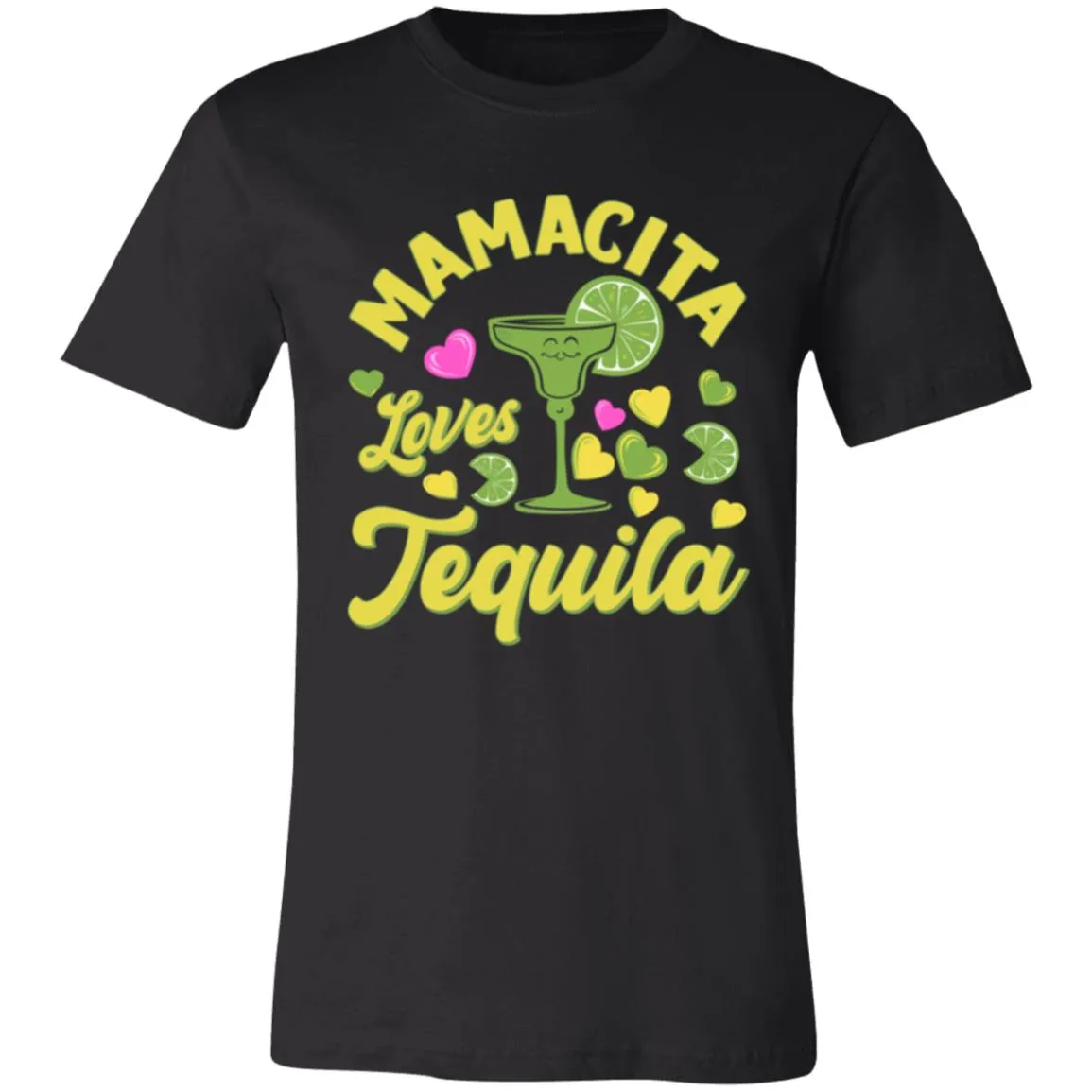 Mamacita Loves Tequila Unisex Party Drinking Tee