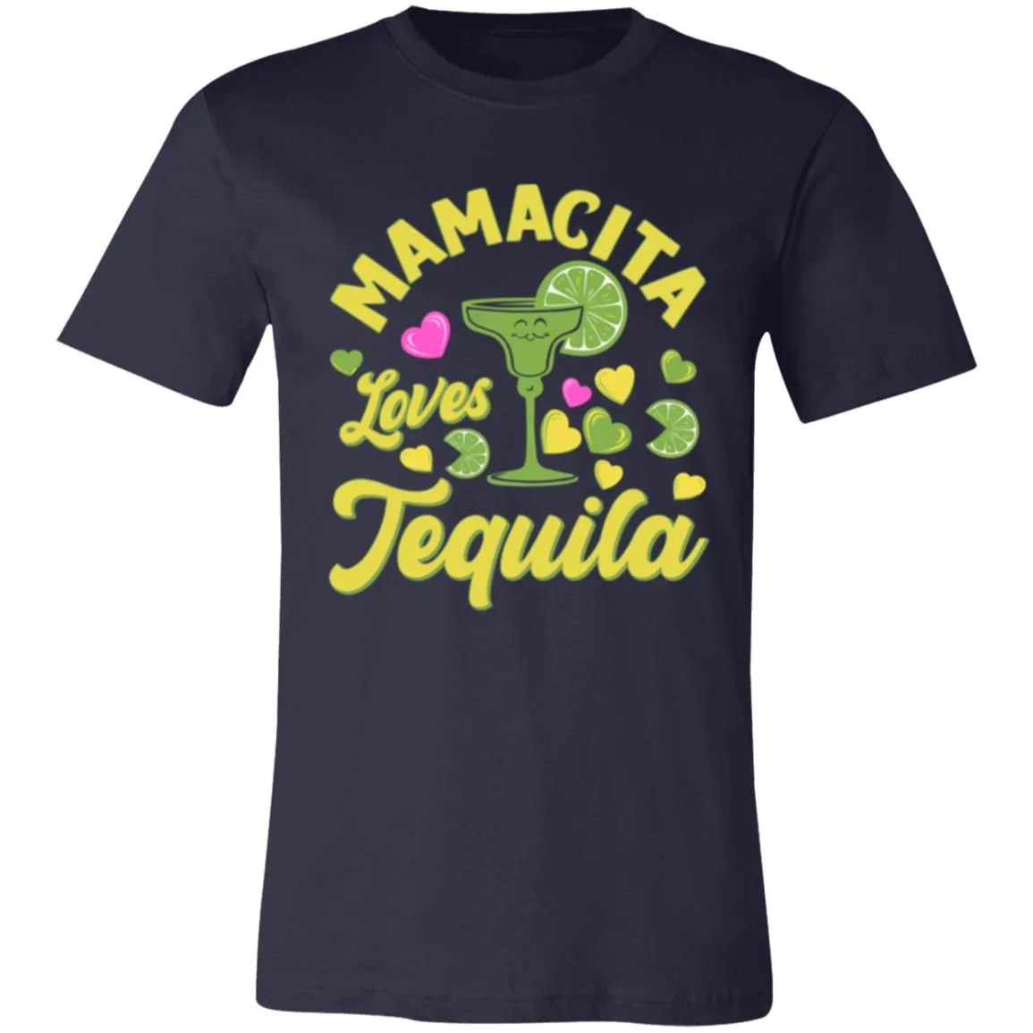 Mamacita Loves Tequila Unisex Party Drinking Tee