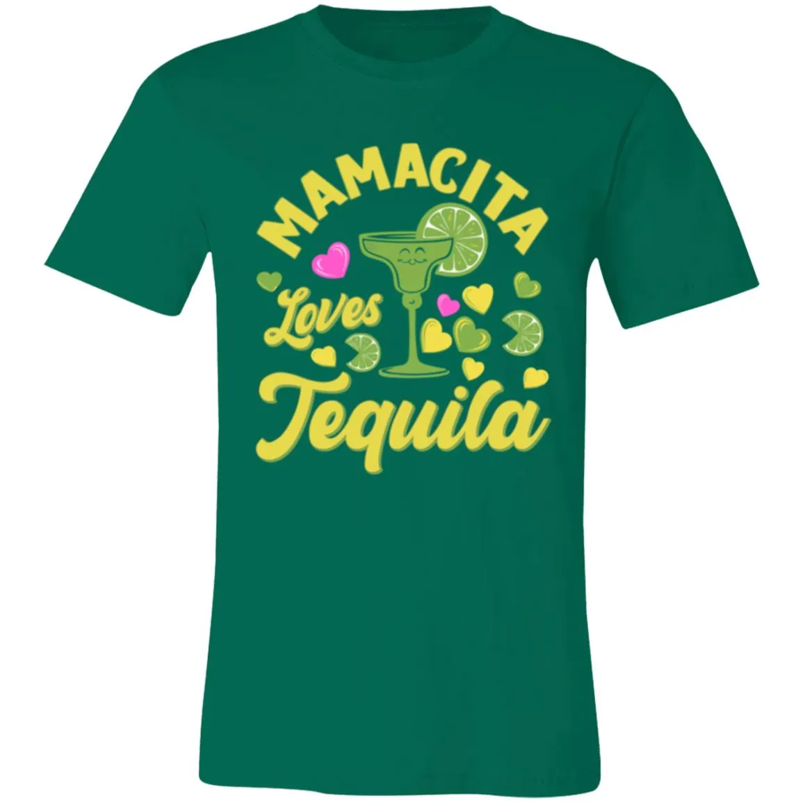 Mamacita Loves Tequila Unisex Party Drinking Tee