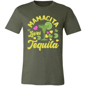 Mamacita Loves Tequila Unisex Party Drinking Tee