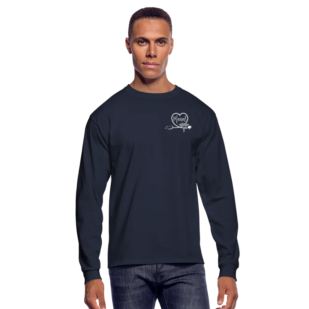 Manal Emergency Nurse Flag Men's Long Sleeve T-Shirt
