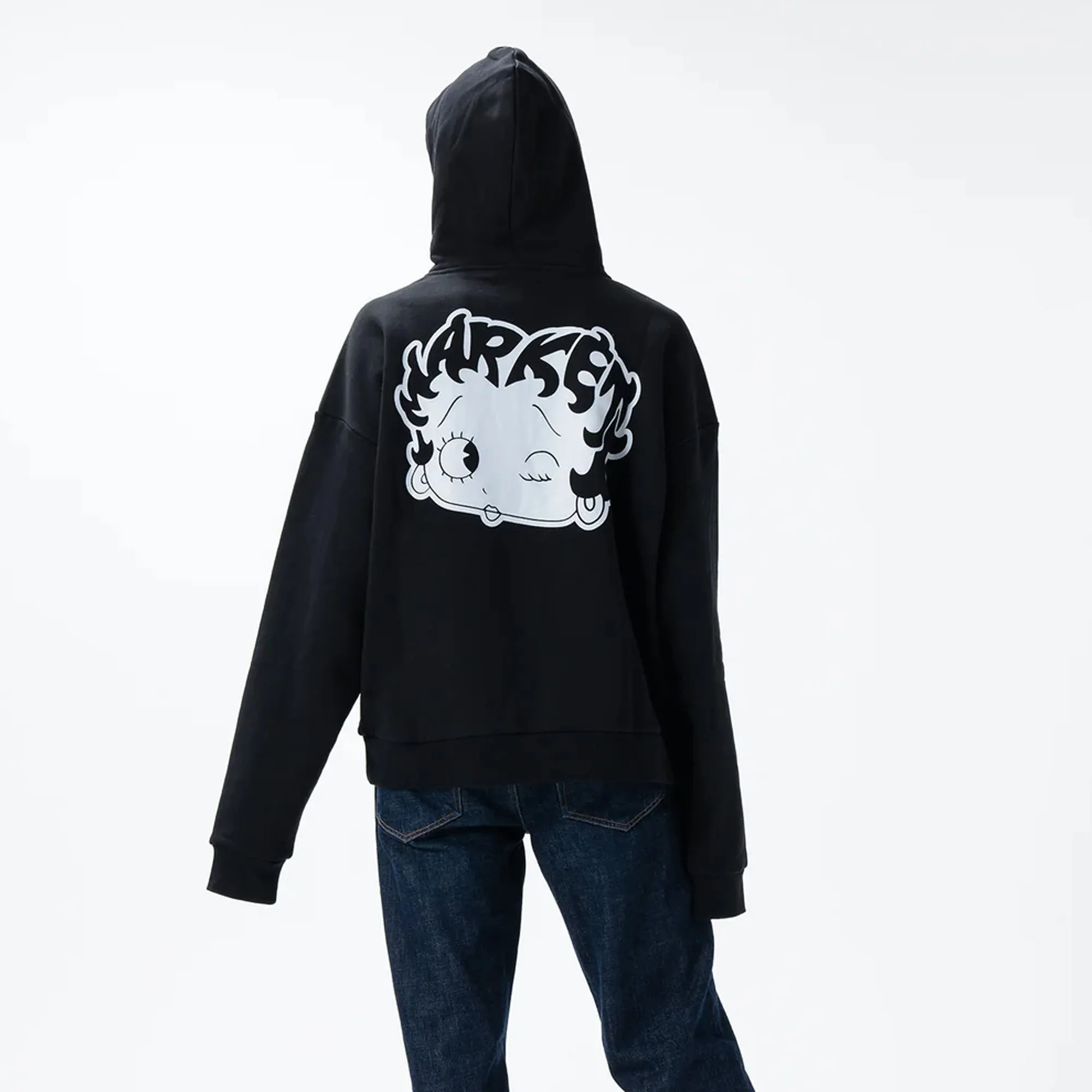Market Mens Betty Boop Mascot Hoodie