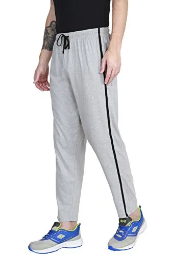 Maxis Men's Regular Fit Track pants(Pack of 2)(TRKSGRYMELANGE CHRMELANGE_LARGE_Multicolored_Large)
