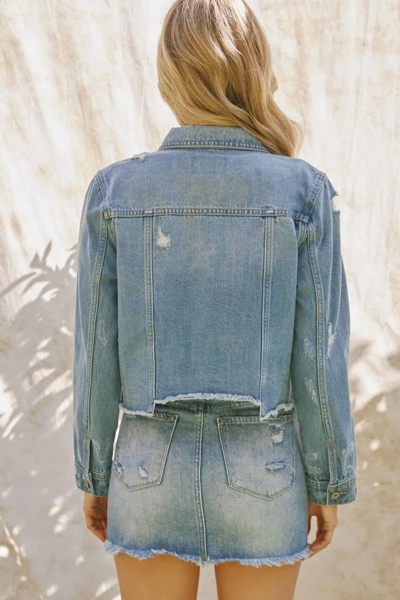 Medium Washed Denim Jacket