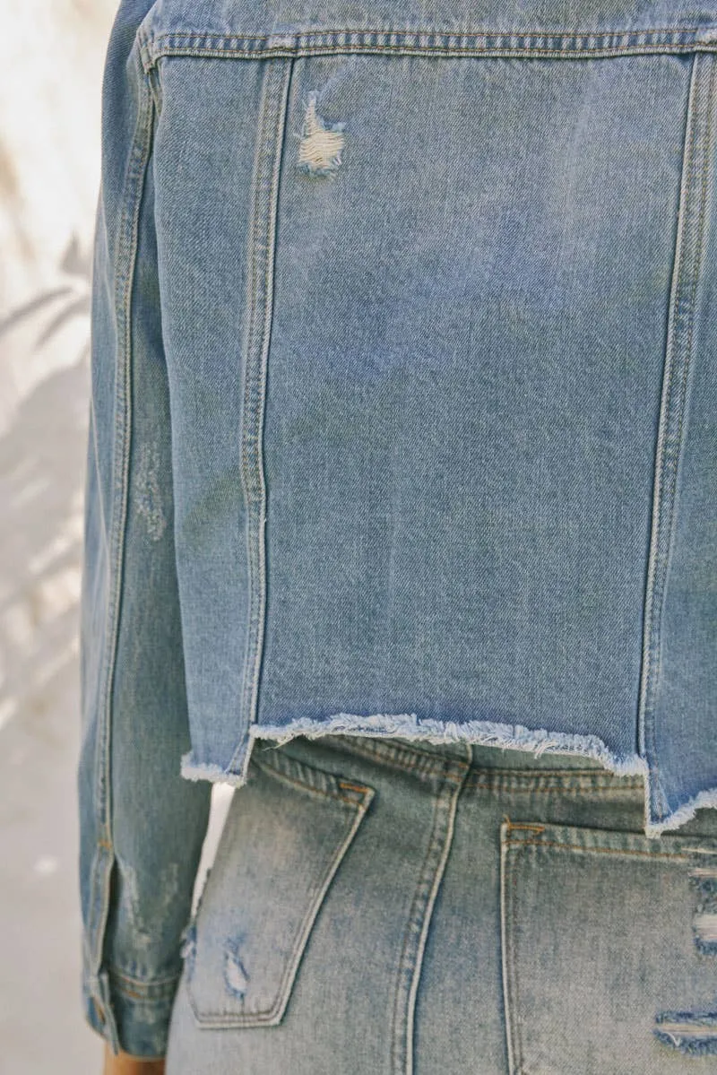 Medium Washed Denim Jacket