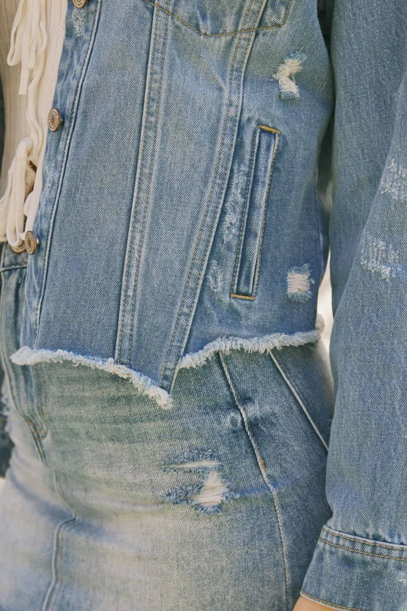 Medium Washed Denim Jacket