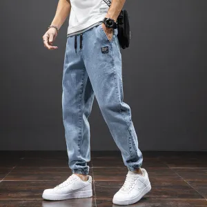 Men Baggy Harem Jean Trousers