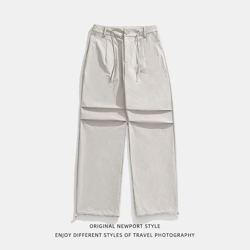 Men Cargo Pants Retro Classic Men's Casual Pants Baggy Pants