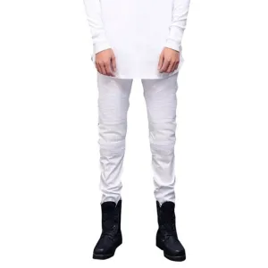 Men Jeans Biker Jeans Fashion Hiphop Skinny Jeans For Men Streetwear Hip Hop Stretch Hombre Slim  Pants