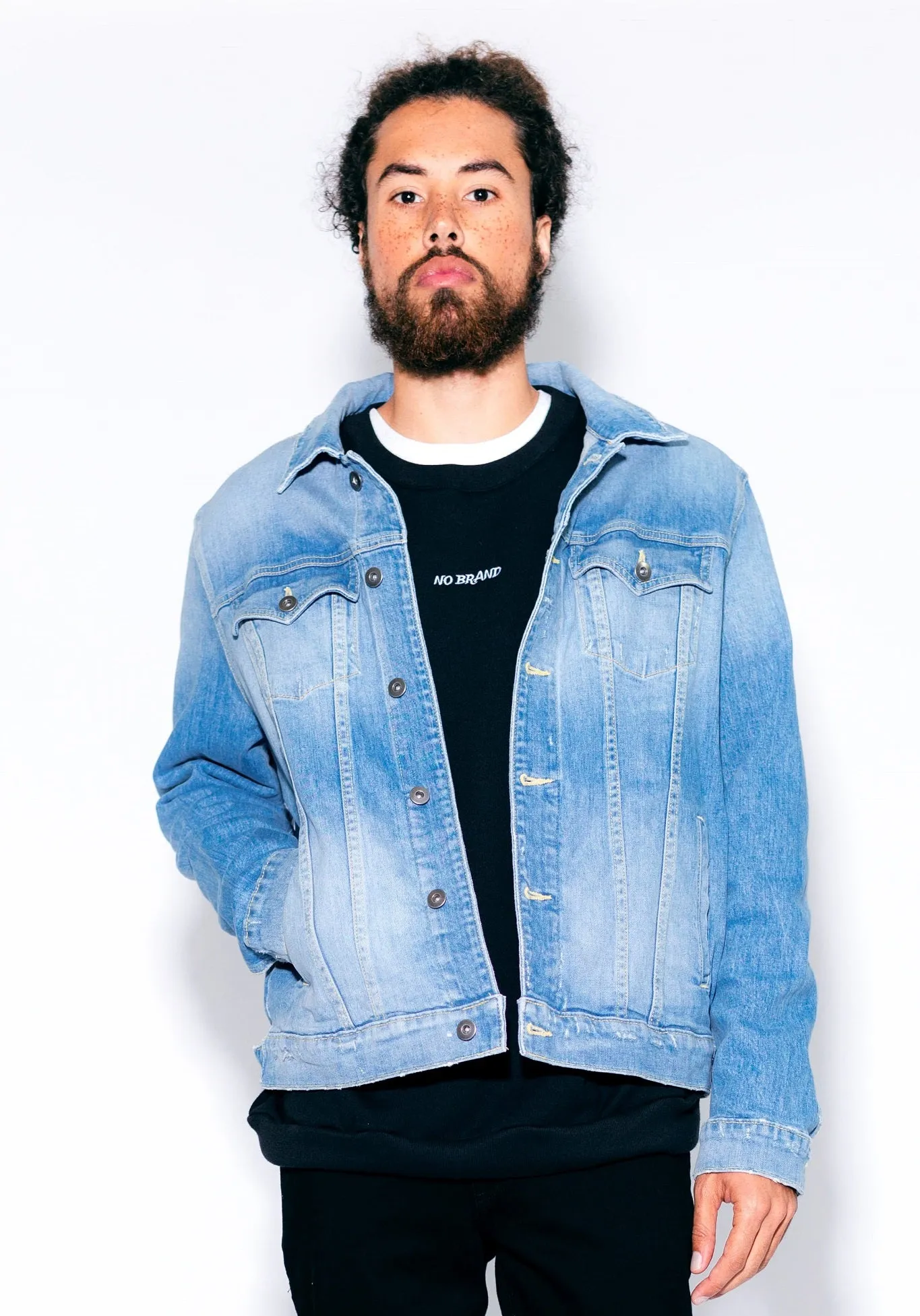 Men Trucker Denim Jacket 907
