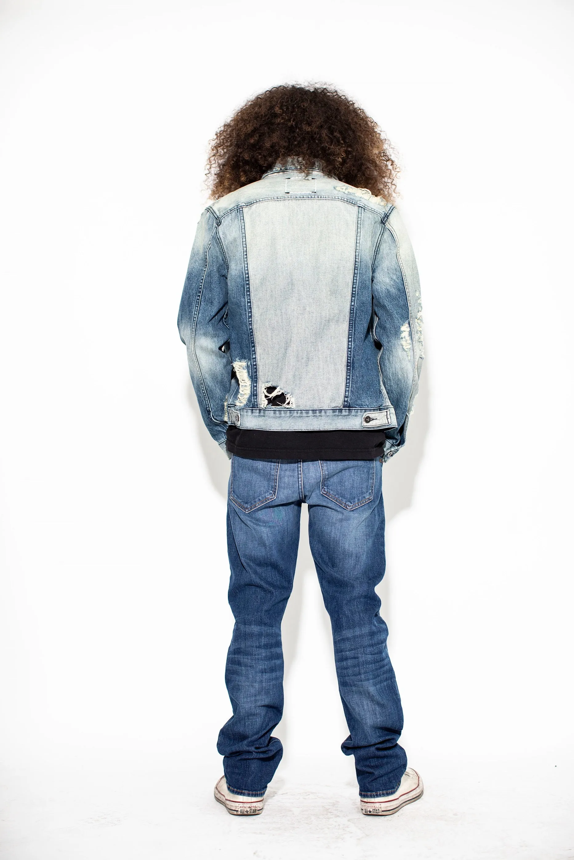 Men Trucker Denim Jacket 912