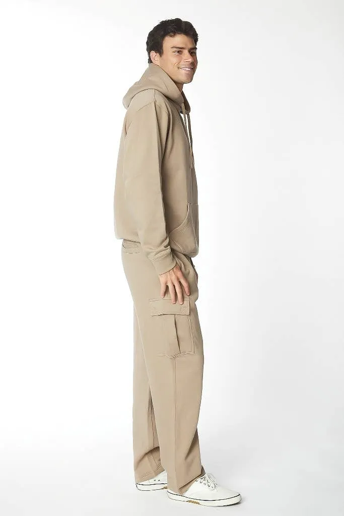 Men's Cargo Fleece Jogger Sweatpants