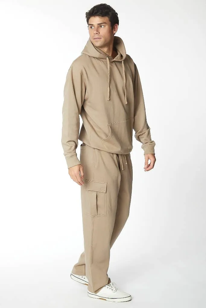 Men's Cargo Fleece Jogger Sweatpants