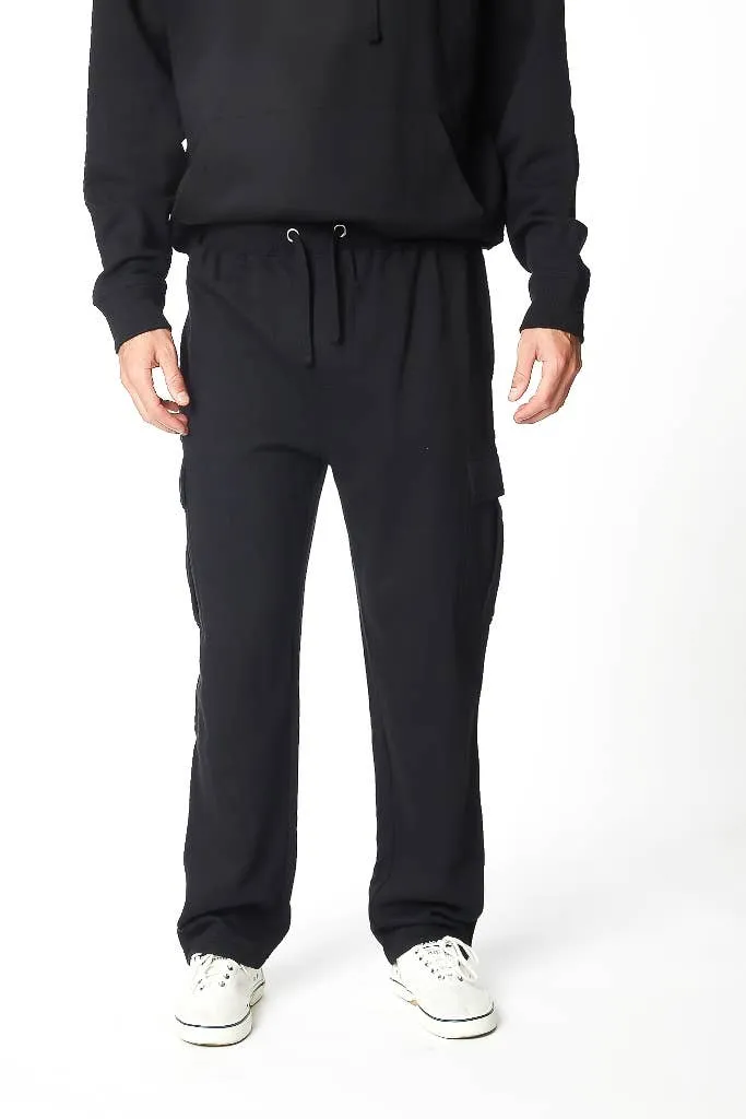 Men's Cargo Fleece Jogger Sweatpants