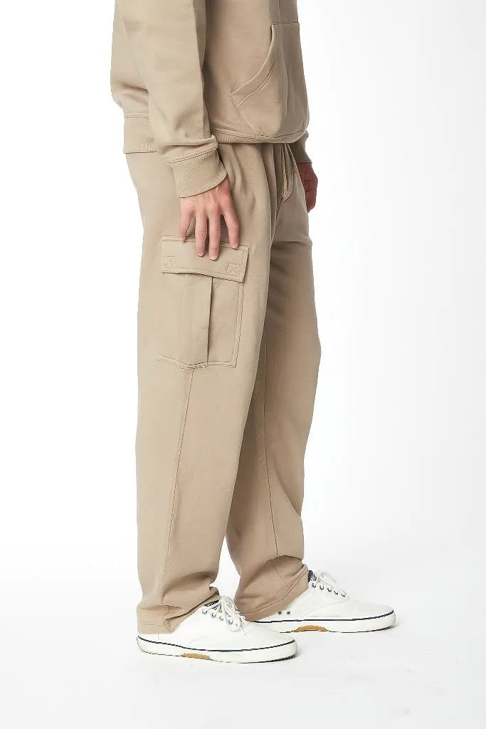 Men's Cargo Fleece Jogger Sweatpants