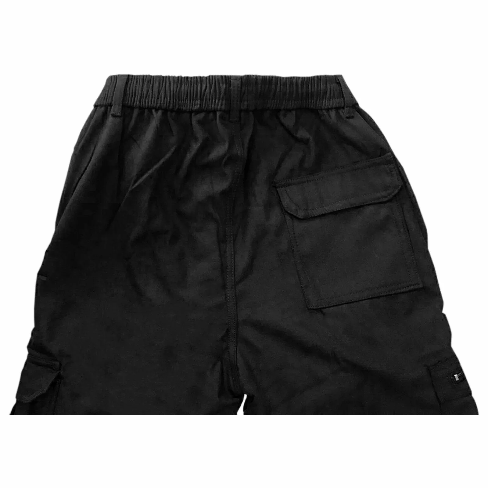 MENS FLEECE LINED CARGO BOTTOMS ELASTICATED WALKING TROUSERS COMBAT WORK PANTS