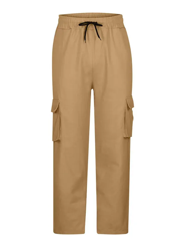 Men's loose school bag workwear casual trousers
