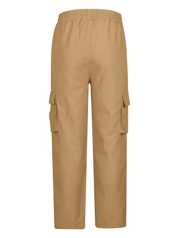 Men's loose school bag workwear casual trousers