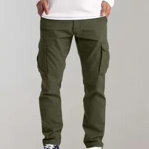 Men's Sustainable Cargo Pants with Multi Pockets – Ethan