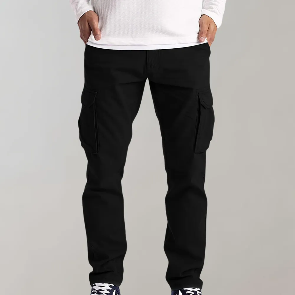 Men's Sustainable Cargo Pants with Multi Pockets – Ethan