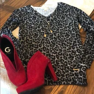 Michael Kors Animal Print Sweater