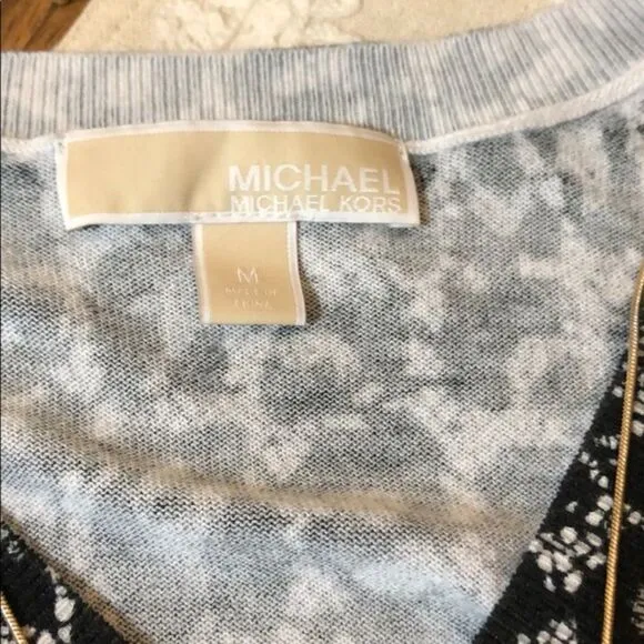 Michael Kors Animal Print Sweater