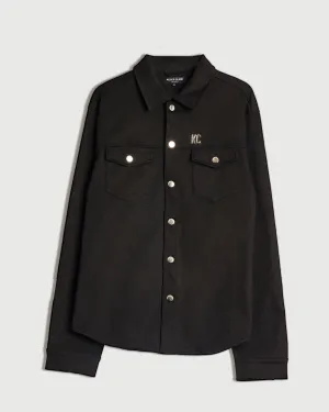 MIDNIGHT DENIM PUFFER TRUCKER
