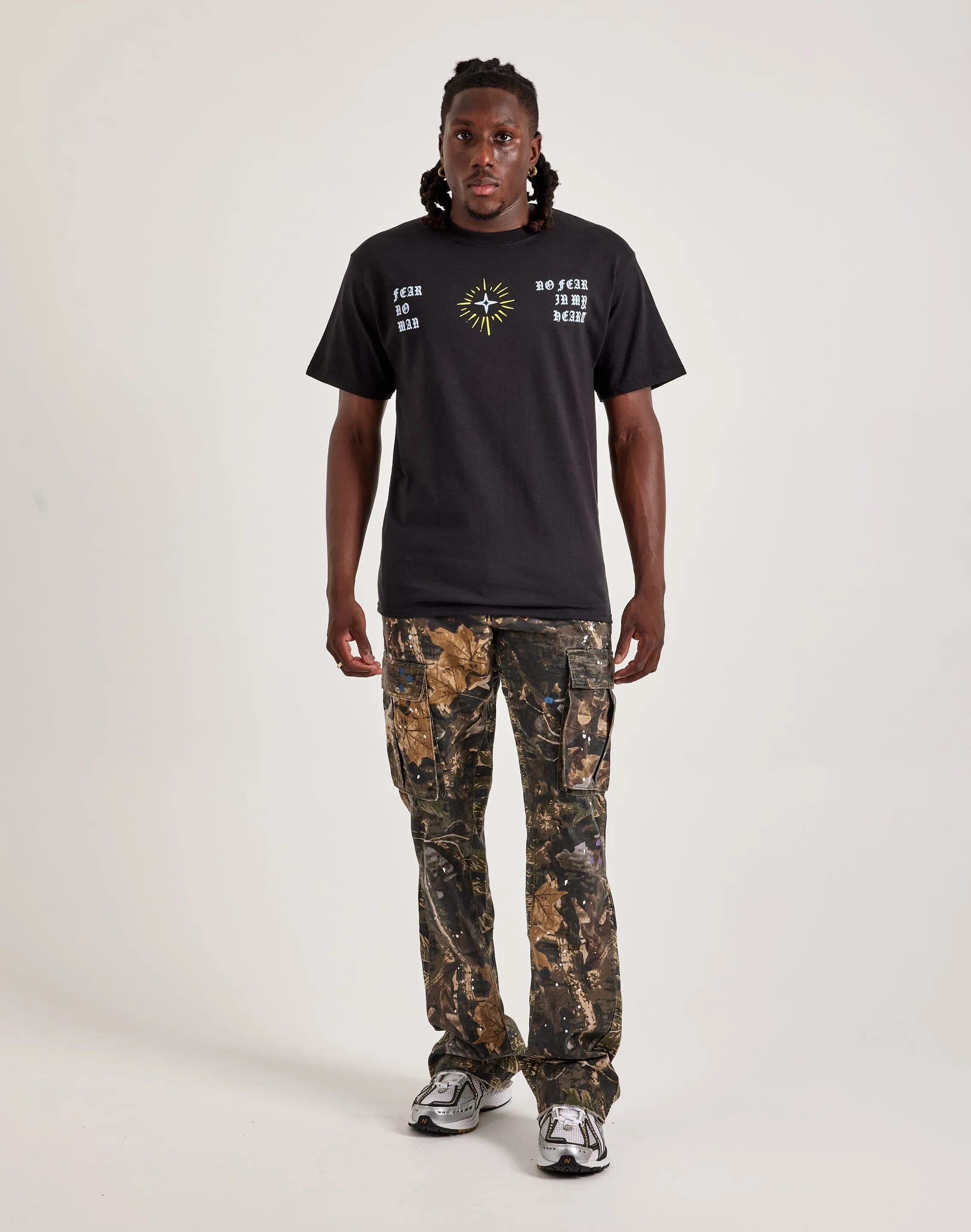 MNML Contrast Bootcut Cargo Pants