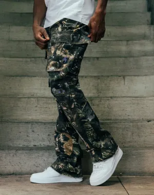 MNML Contrast Bootcut Cargo Pants