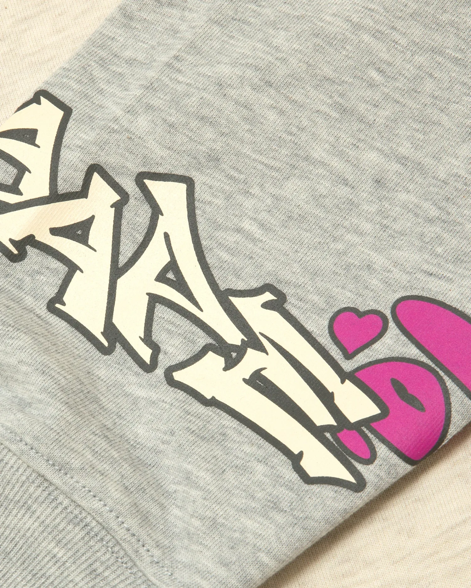 Moonface logo raglan sleeve tee