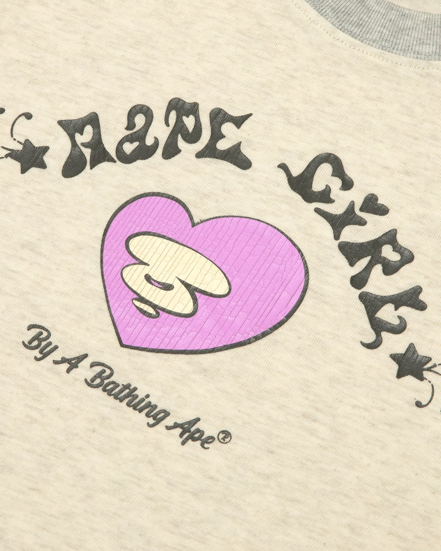 Moonface logo raglan sleeve tee