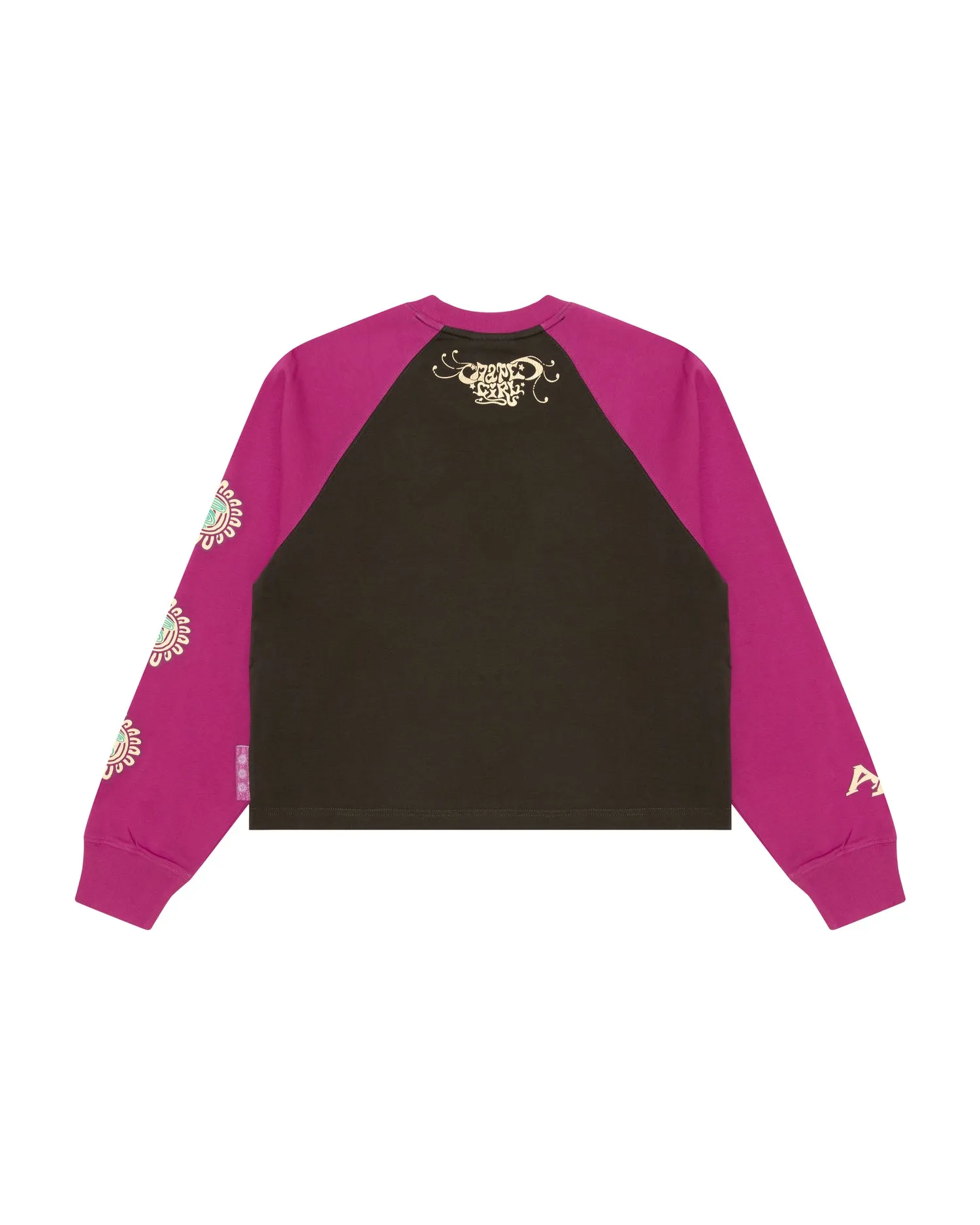 Moonface logo raglan sleeve tee