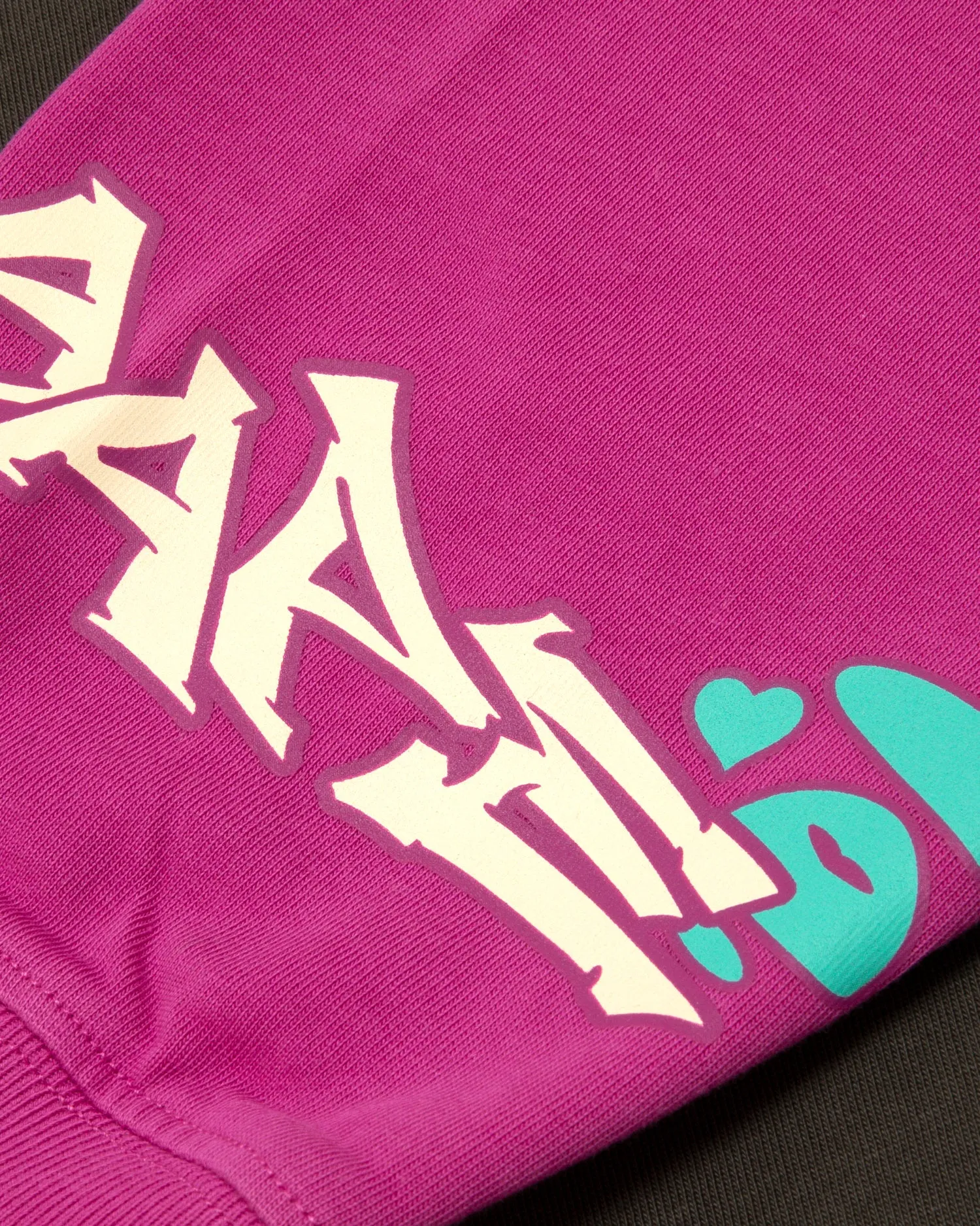 Moonface logo raglan sleeve tee