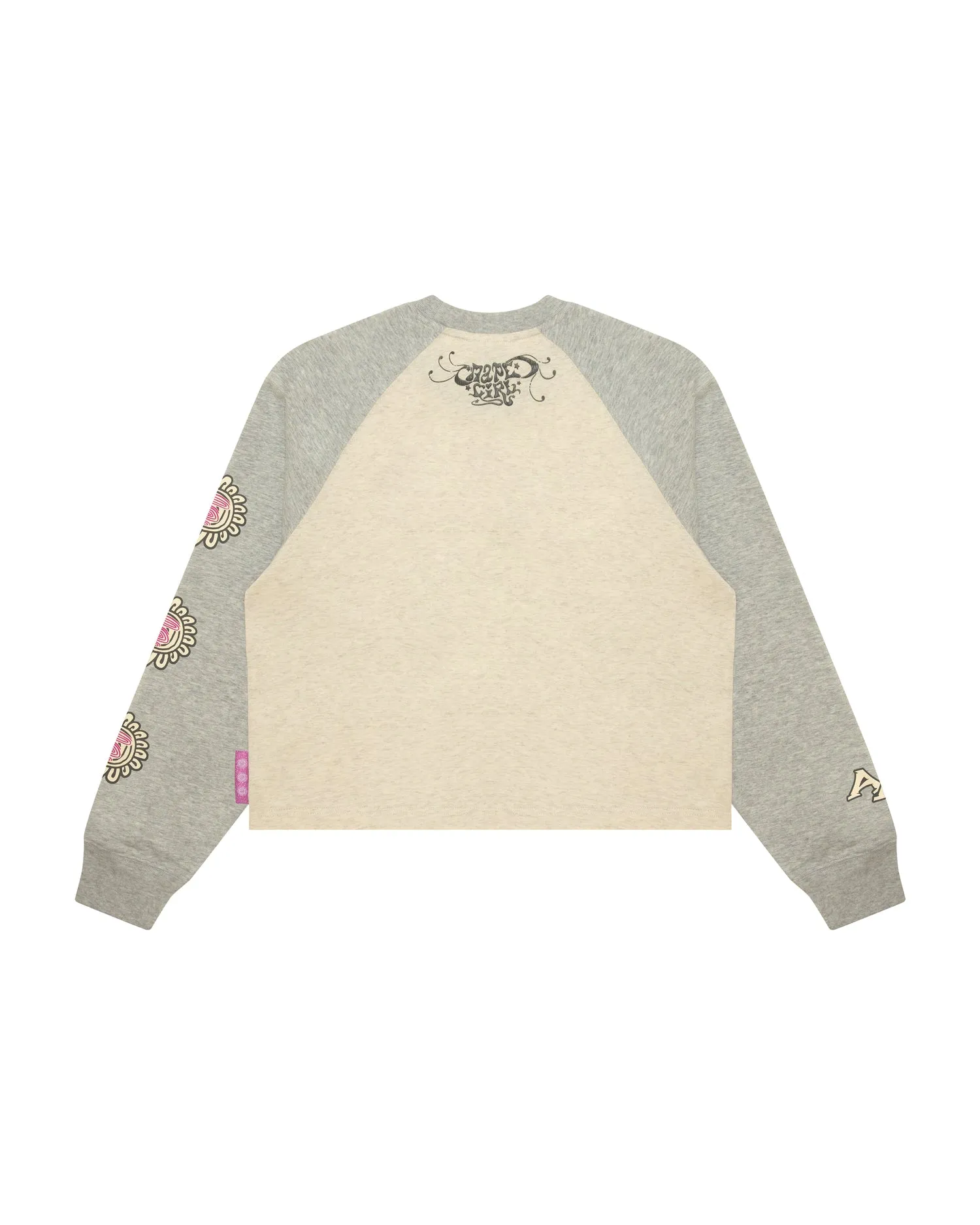 Moonface logo raglan sleeve tee
