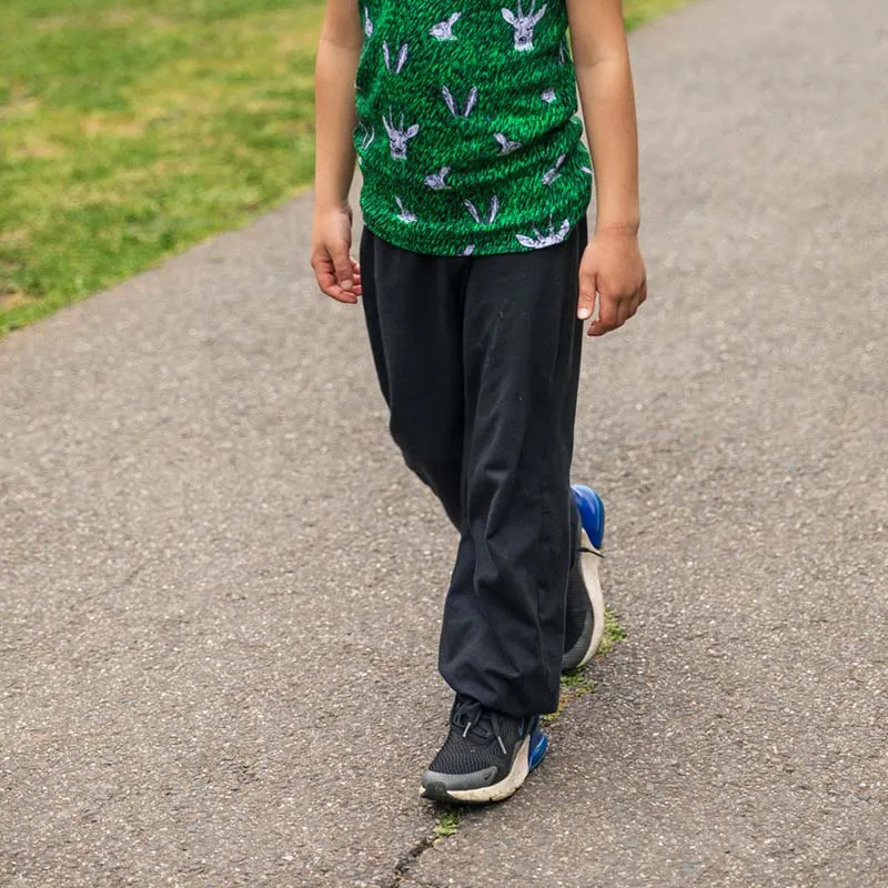 More Than A Fling by DUNS Kids Baggy Pants - Black