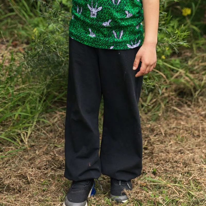 More Than A Fling by DUNS Kids Baggy Pants - Black