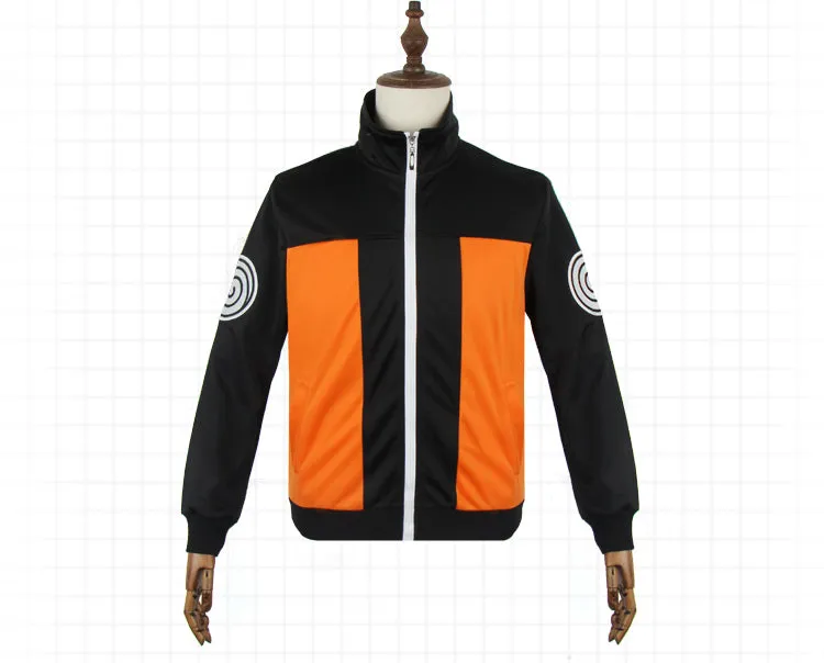 Naruto Uzumaki Cosplay Tracksuit Jacket and Pants