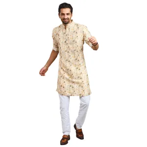Natural Essence in Gentle Beige Kurta