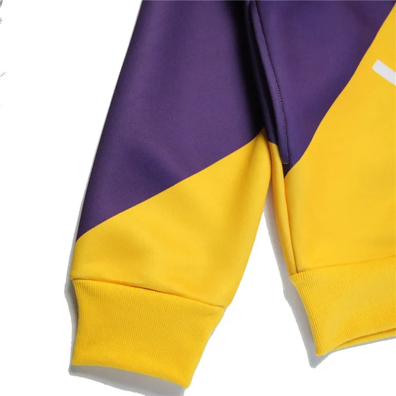 NBA L.A Lakers WaterProof Super Heavy Pullover Hoodie - James