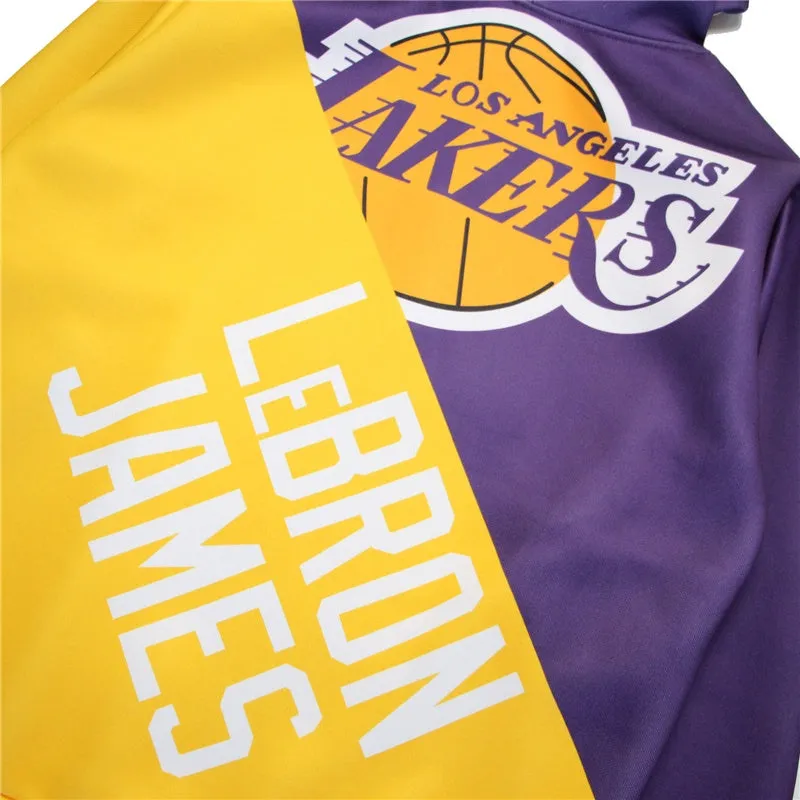 NBA L.A Lakers WaterProof Super Heavy Pullover Hoodie - James