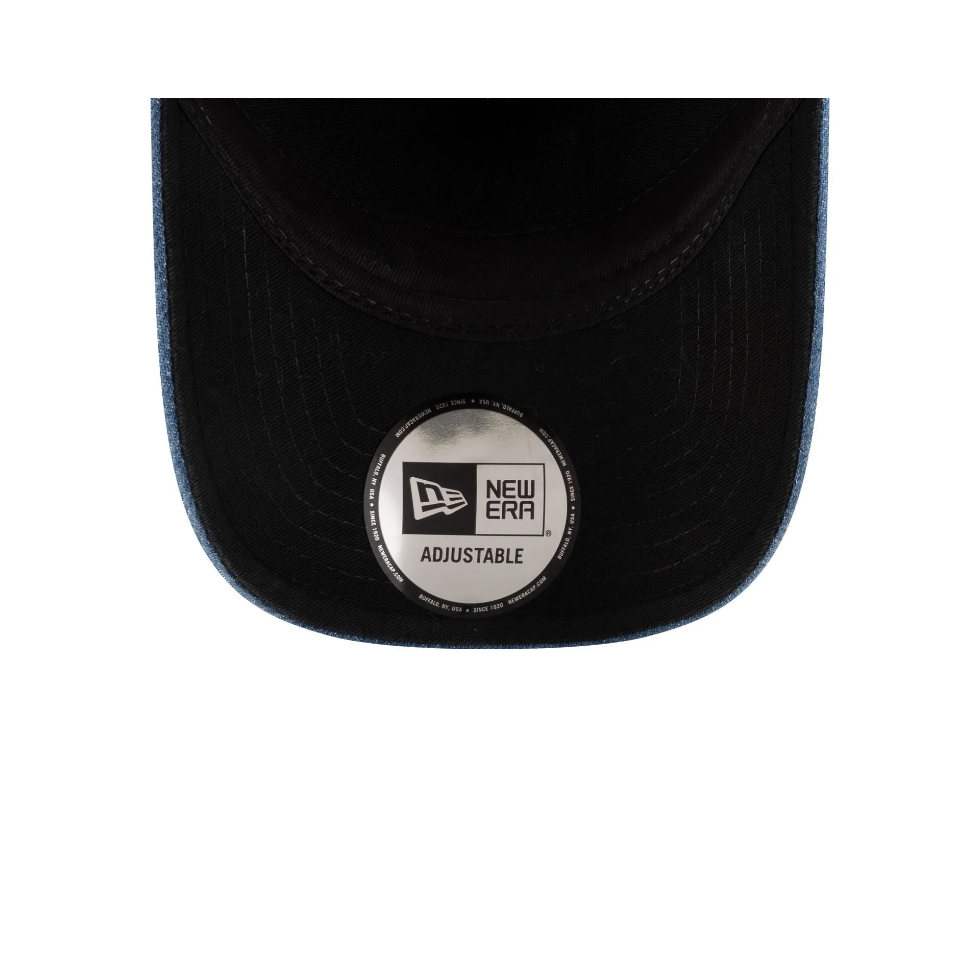 New Era Cap Square Logo Light Denim 9FORTY A-Frame Trucker Hat