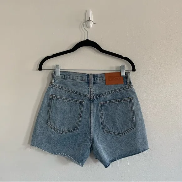 New Princess Polly Xena high rise denim shorts Size 0