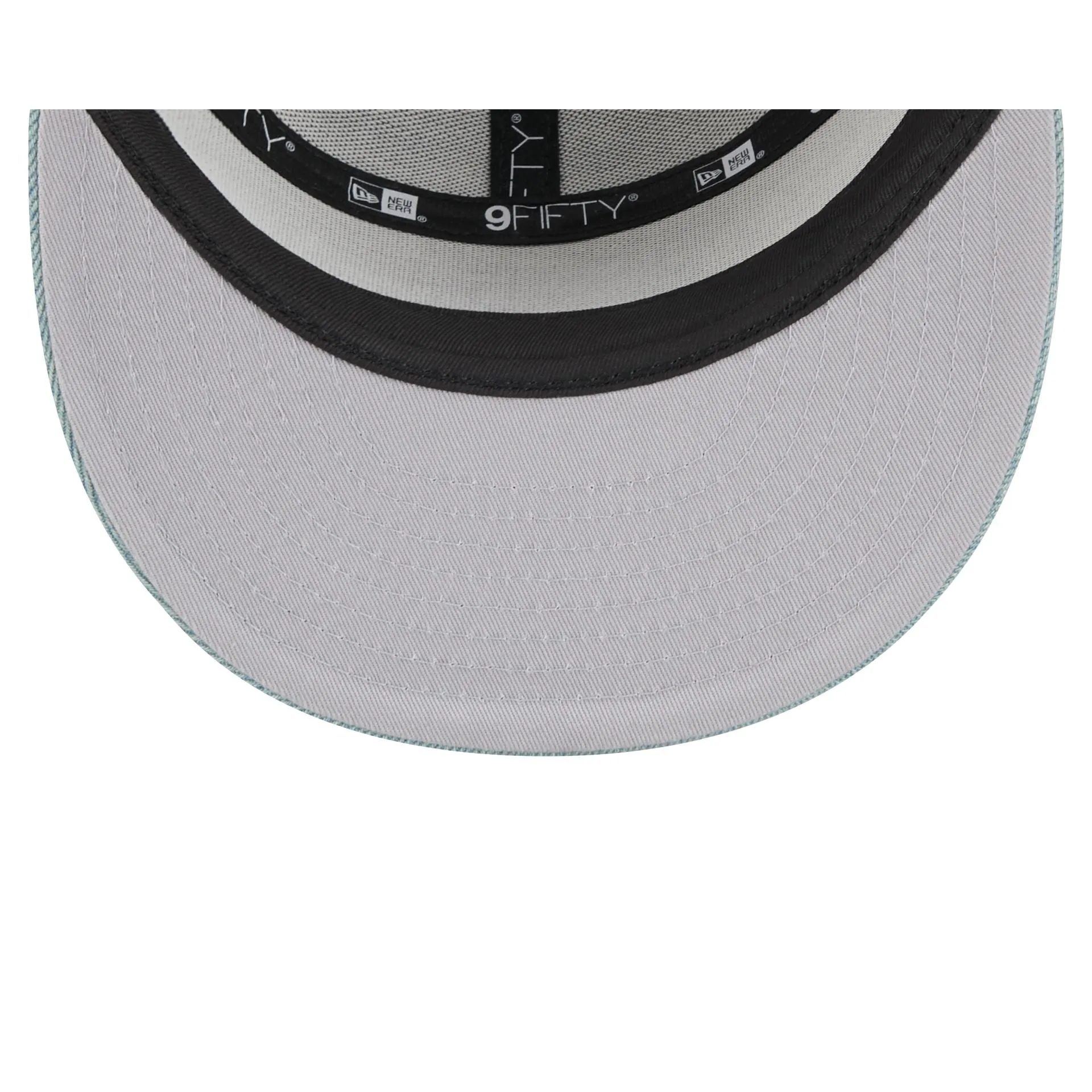 New York Yankees Denim 9FIFTY Split Panel Trucker Hat