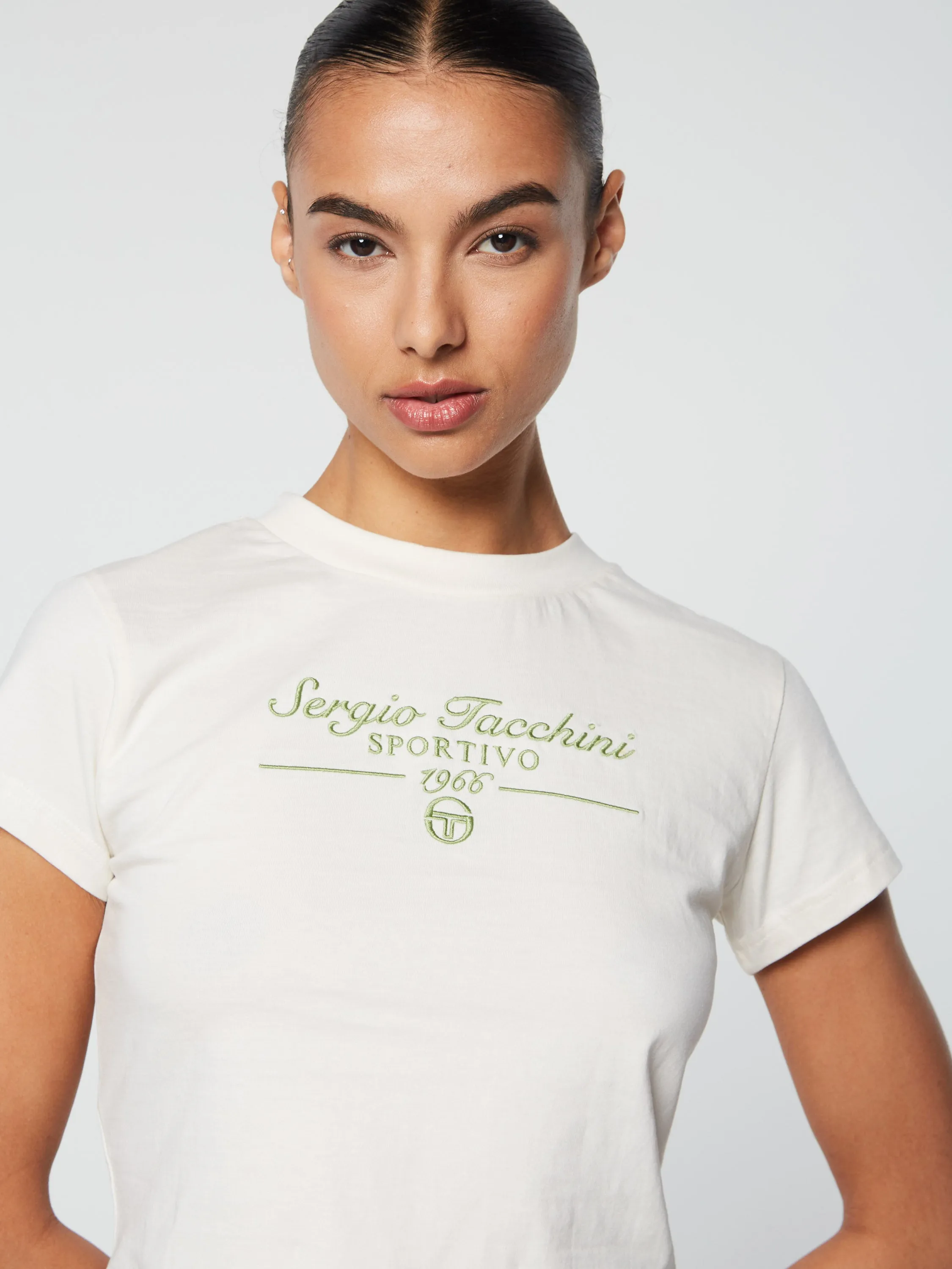 Nicola Graphic T-Shirt- Gardenia